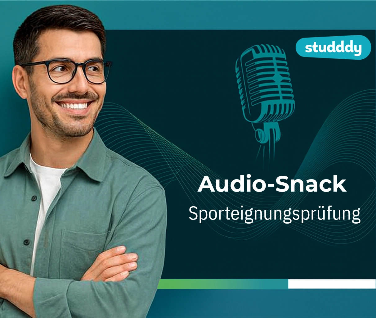 Studienberater Kian hat die wichtigsten Infos für dich zur Sporteignungsprüfung.