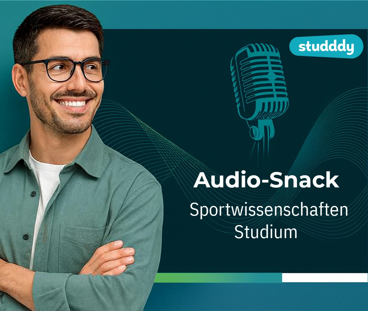 Studienberater Kian hat die wichtigsten Infos für dich zum Sportwissenschaften Studium in nur 3 Minuten.